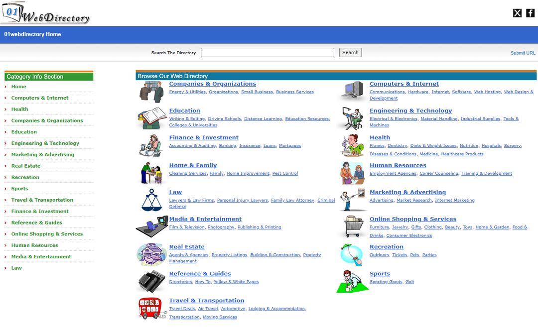01webdirectory.com publisher screenshot