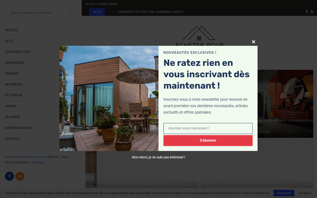 acheterpourtamaison.com publisher screenshot