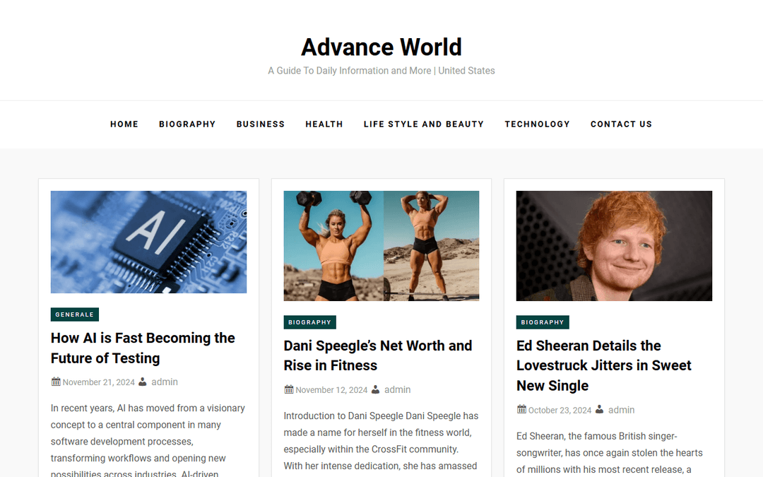 advanceworld.us publisher screenshot