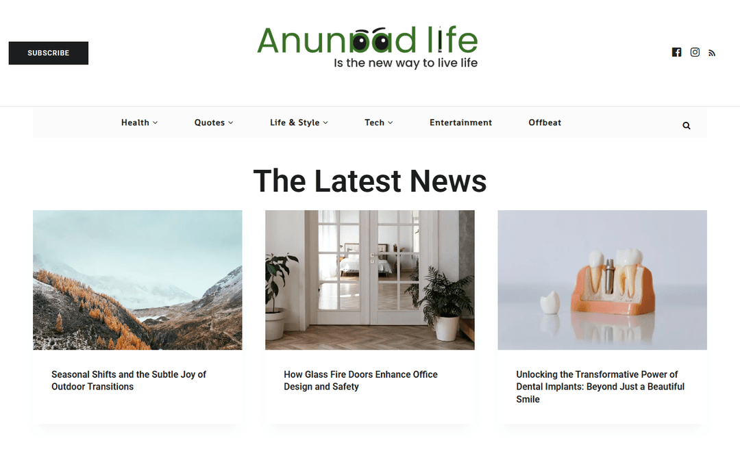 anunaadlife.com publisher screenshot