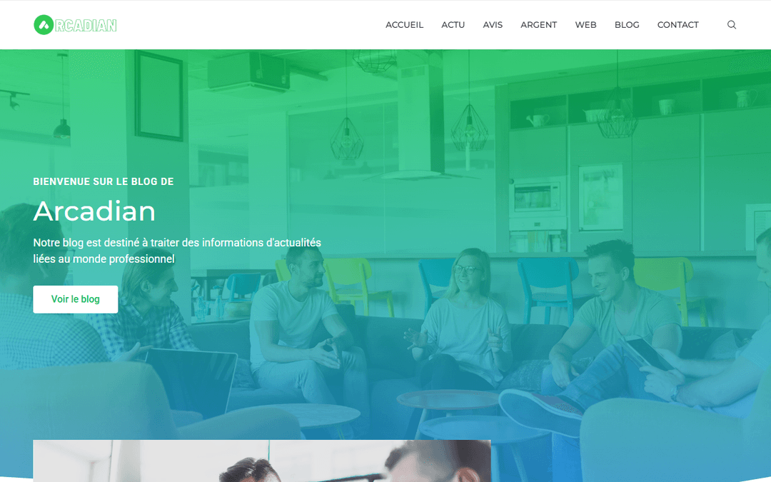 arcadian.fr publisher screenshot