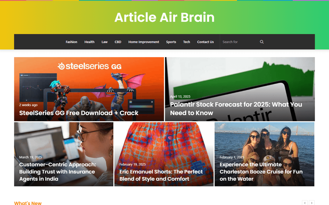articleairbrain.com publisher screenshot