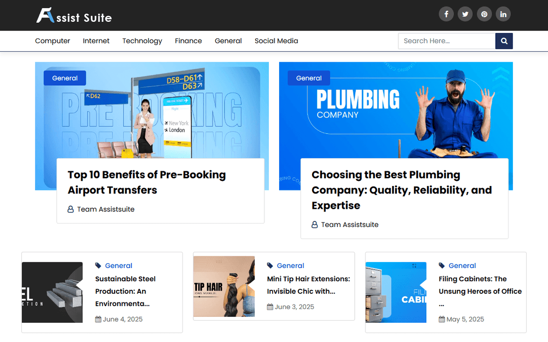 assistsuite.com publisher screenshot