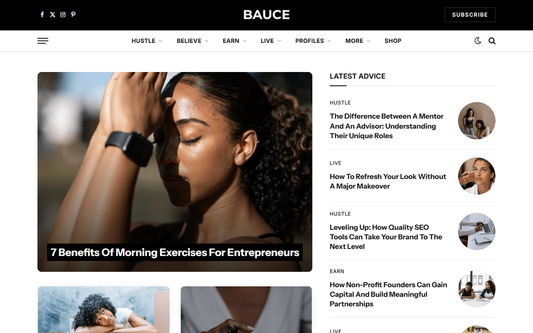 baucemag.com publisher screenshot