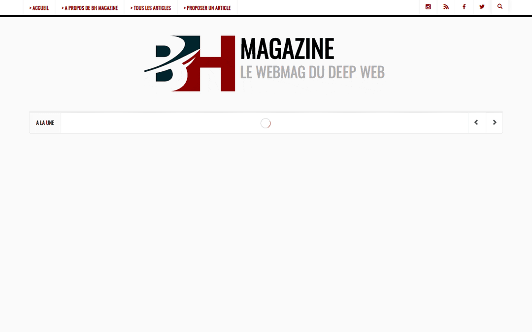 bhmagazine.fr publisher screenshot