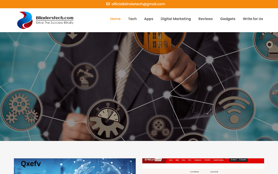 blindertech.com publisher screenshot