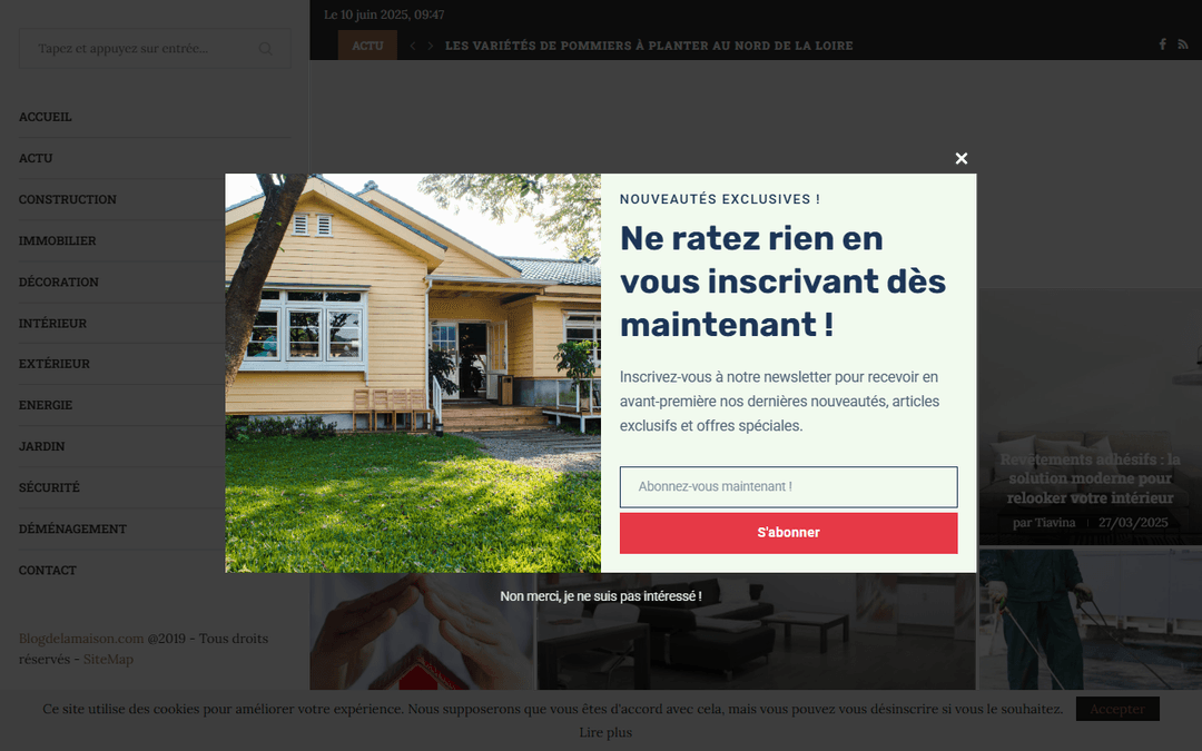 blogdelamaison.com publisher screenshot