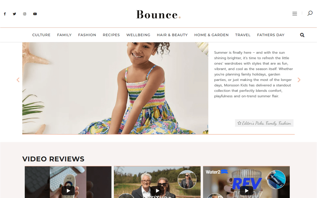 bouncemagazine.co.uk publisher screenshot