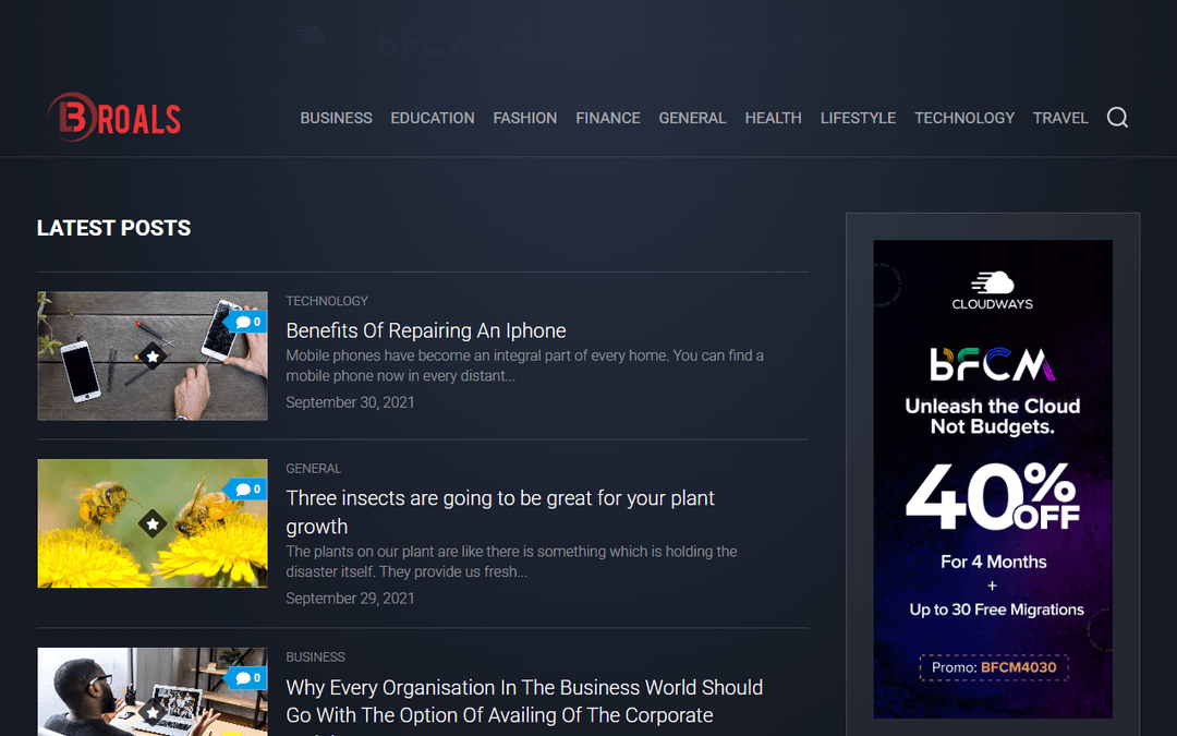 broals.com publisher screenshot