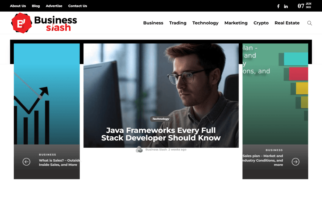 businessslash.com publisher screenshot