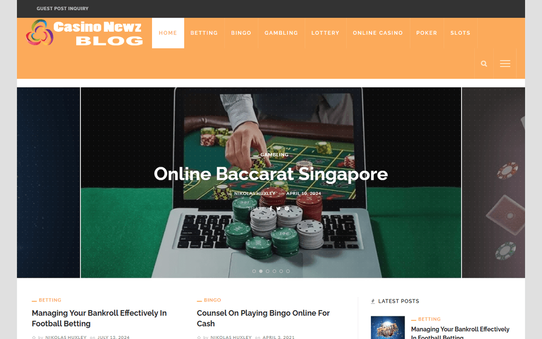 casinonewzblog.com publisher screenshot