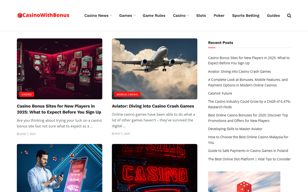 casinowithbonus.com publisher screenshot