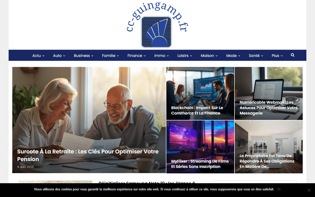 cc-guingamp.fr publisher screenshot