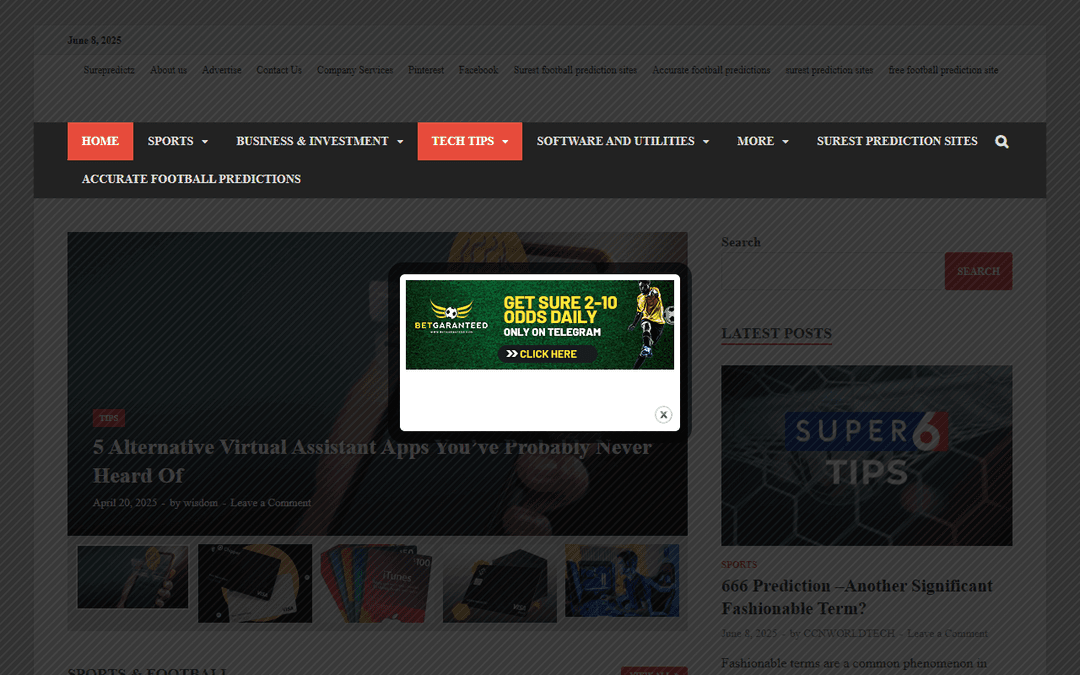 ccnworldtech.com publisher screenshot