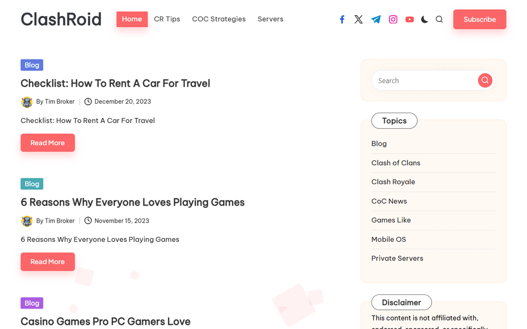 clashroid.com publisher screenshot