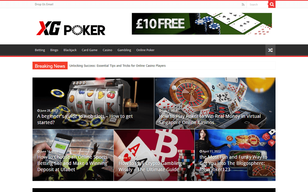 xgpoker.com publisher screenshot