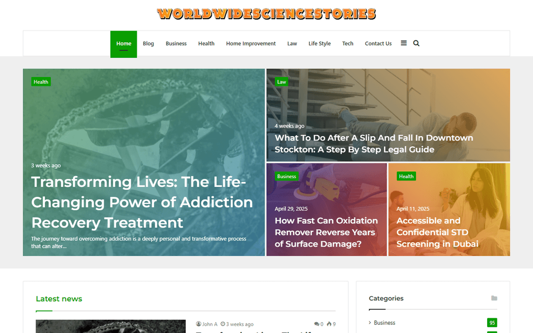 worldwidesciencestories.net publisher screenshot