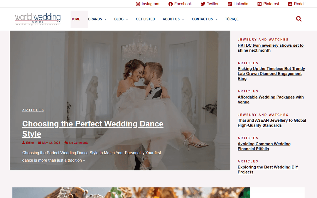 worldweddingguide.com publisher screenshot