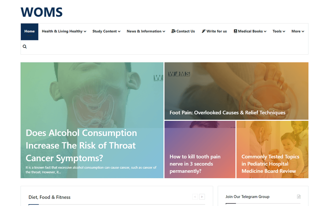 worldofmedicalsaviours.com publisher screenshot