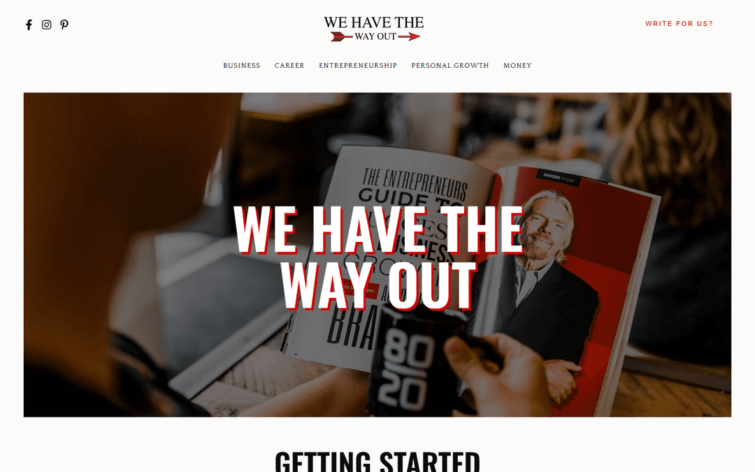 wehavethewayout.com publisher screenshot