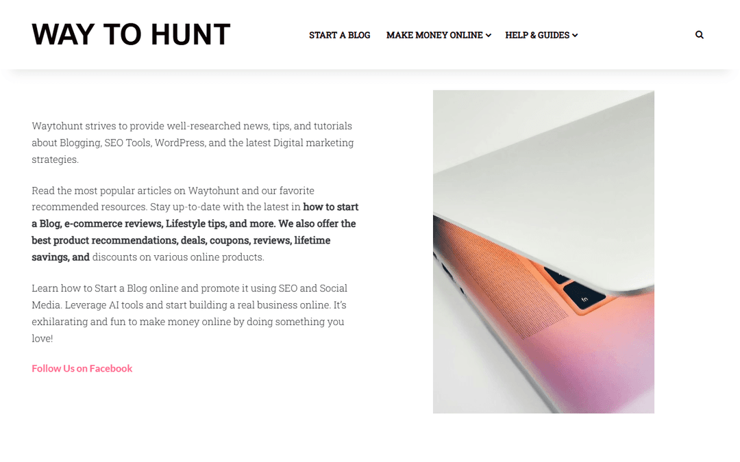 waytohunt.org publisher screenshot