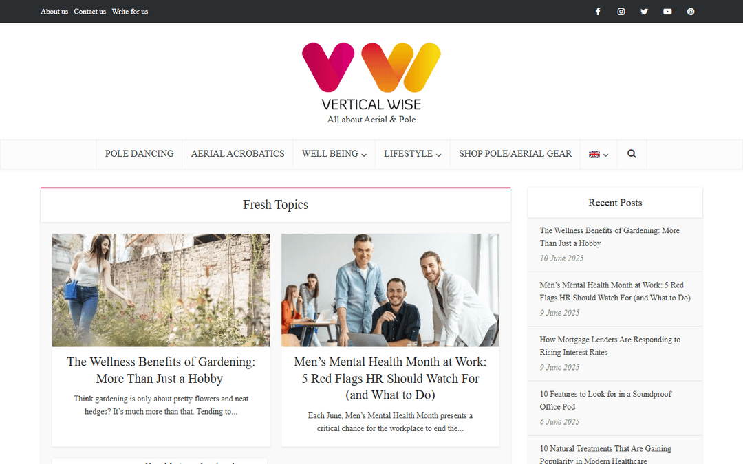 verticalwise.com publisher screenshot