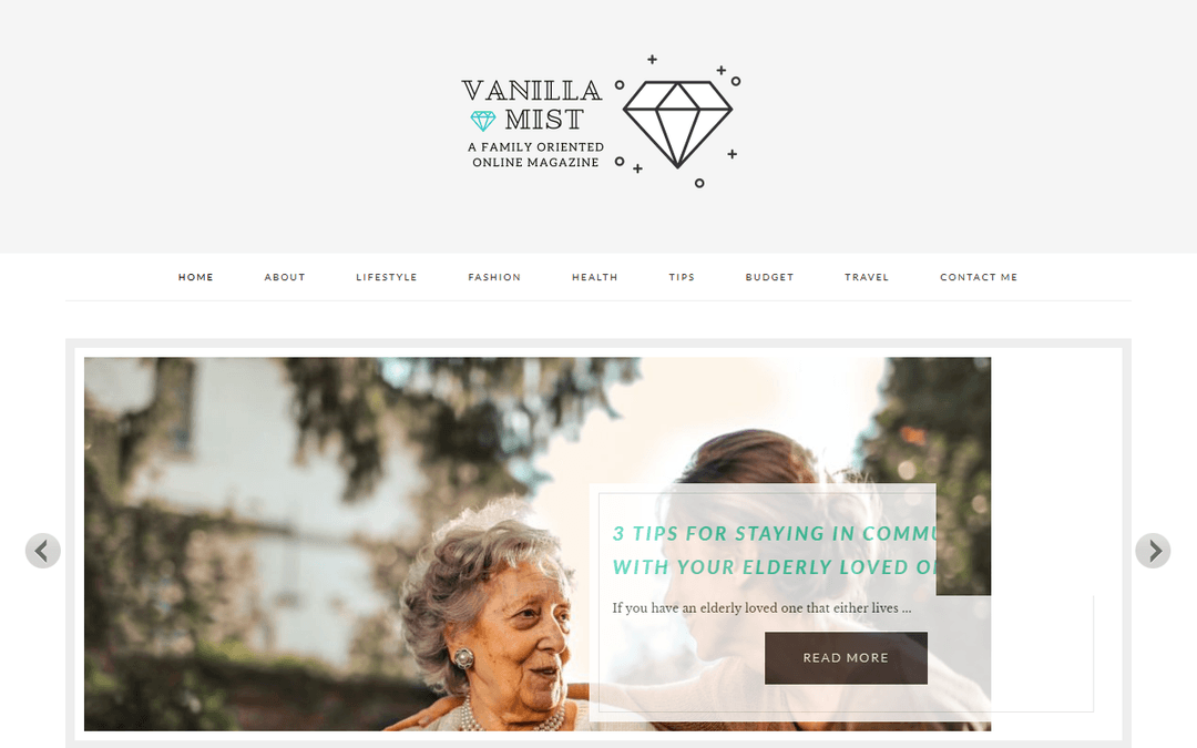 vanillamist.com publisher screenshot