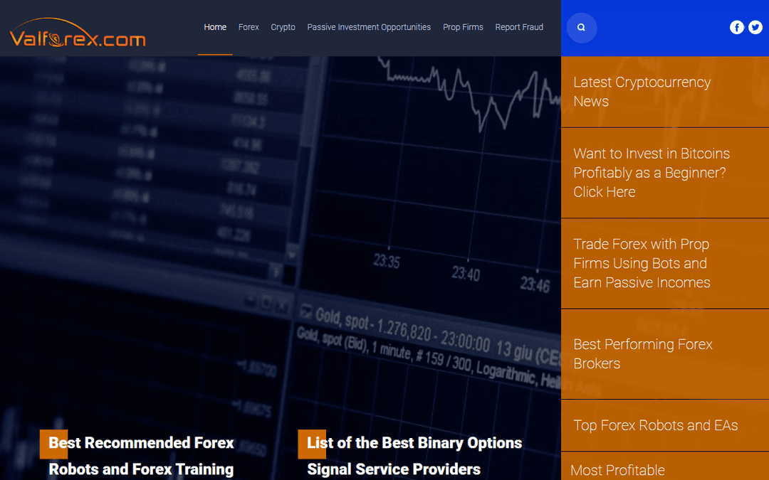 valforex.com publisher screenshot