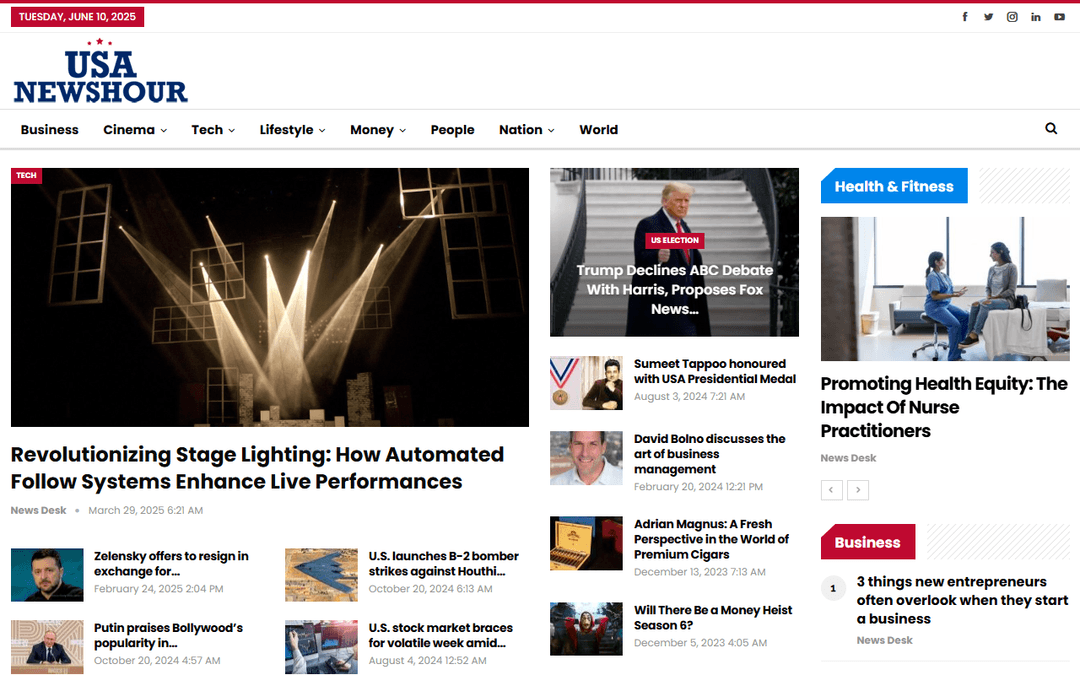 usanewshour.com publisher screenshot