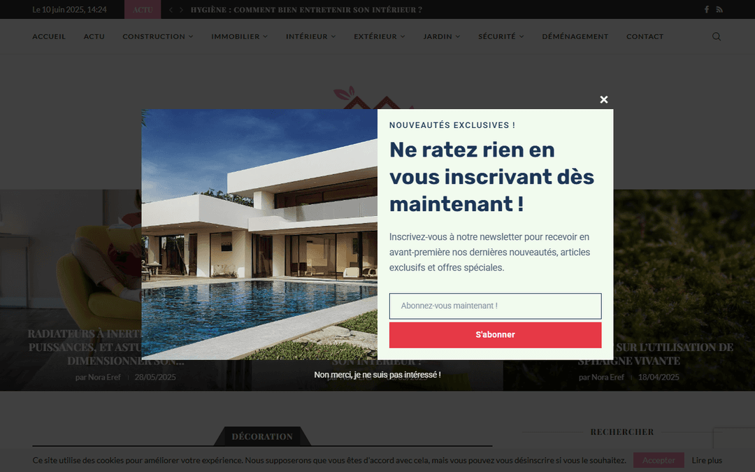 topequipementmaison.com publisher screenshot