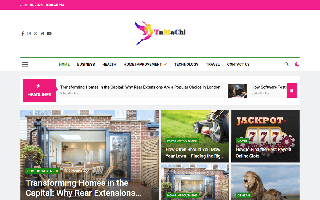 tnmachi.co.uk publisher screenshot