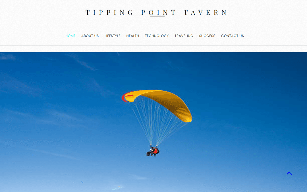 tippingpointtavern.com publisher screenshot