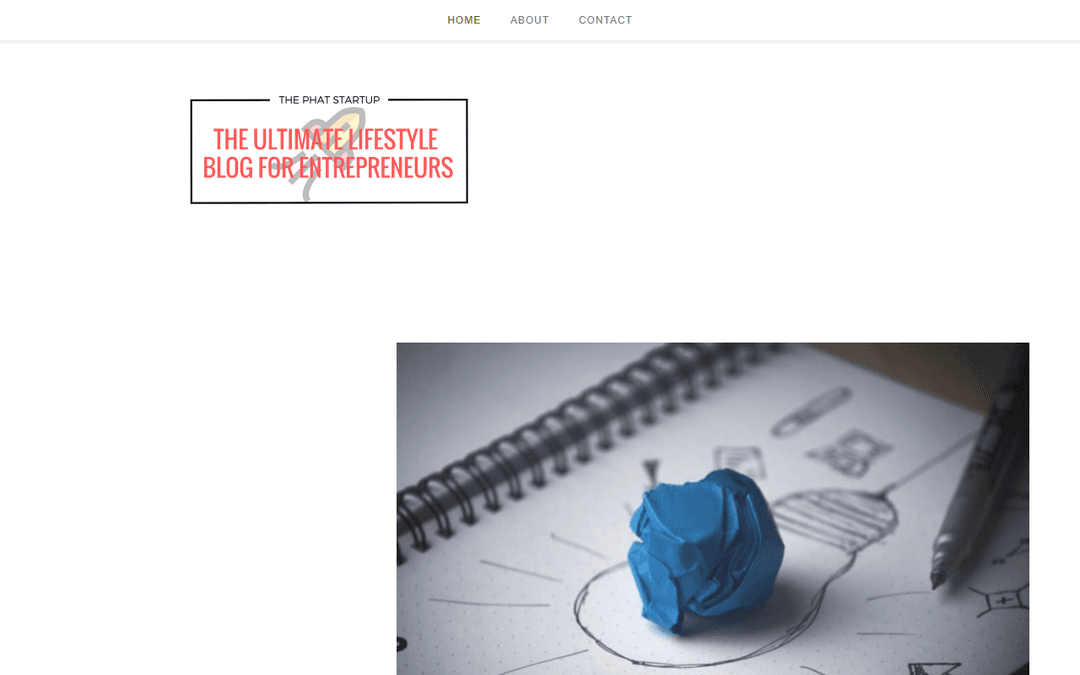 thephatstartup.com publisher screenshot