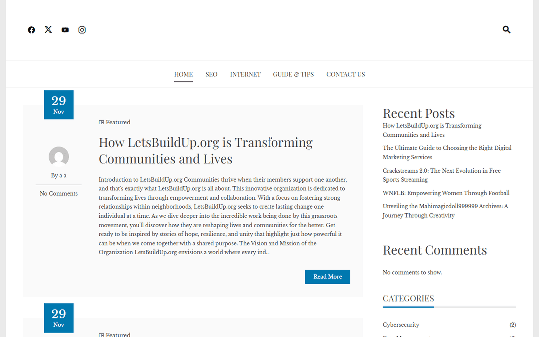 thecreativearticle.com publisher screenshot