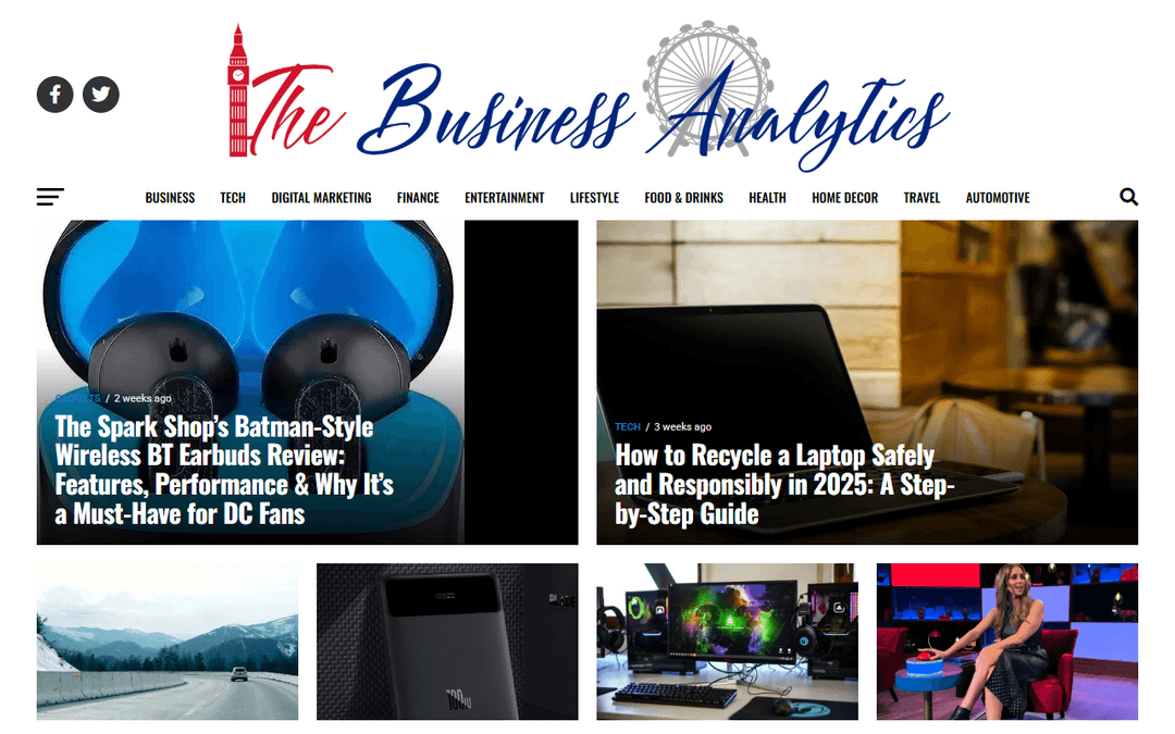 thebusinessanalytics.co.uk publisher screenshot