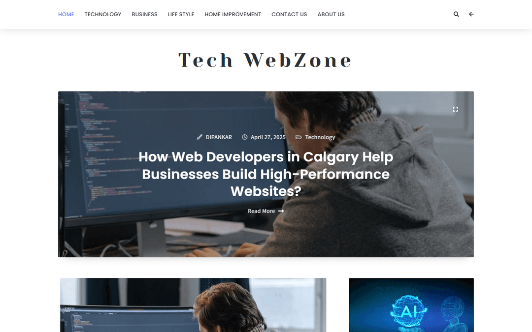 techwebzone.com publisher screenshot
