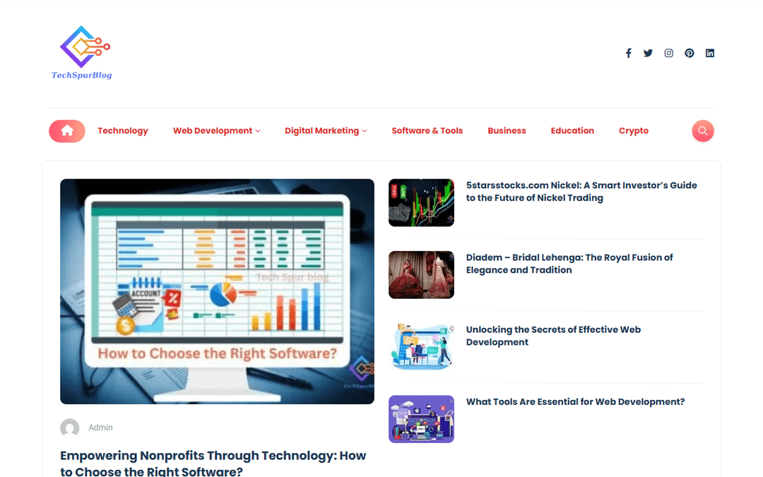 techspurblog.com publisher screenshot