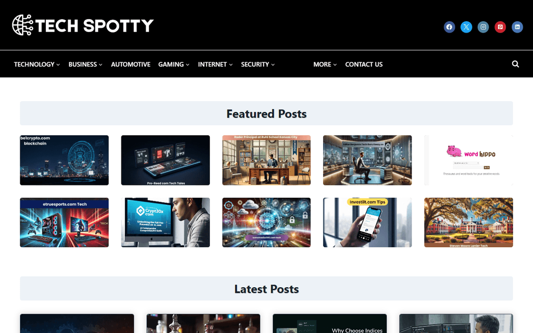 techspotty.com publisher screenshot