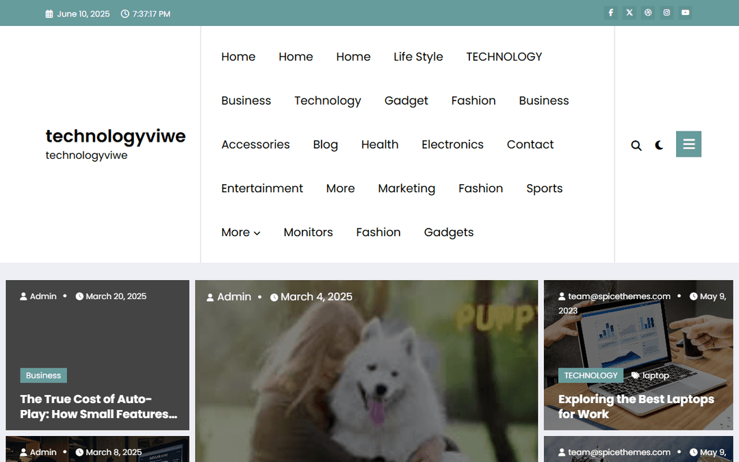 technologyviwe.com publisher screenshot