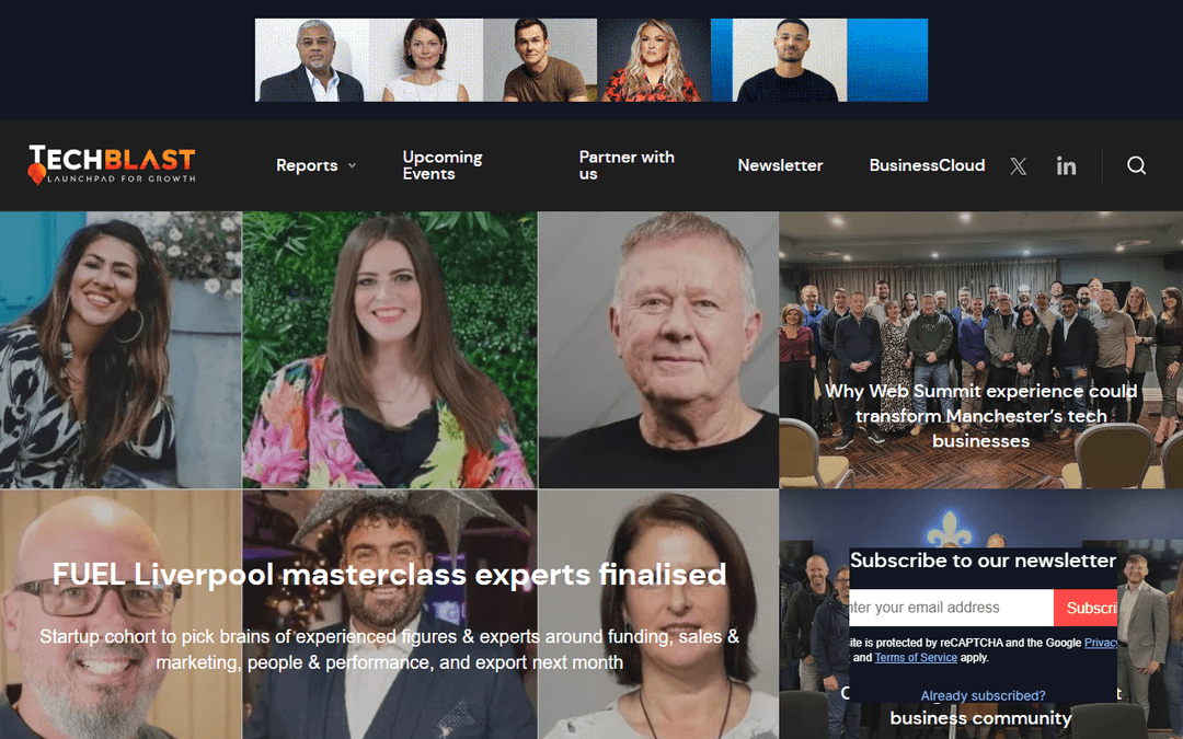 techblast.co.uk publisher screenshot