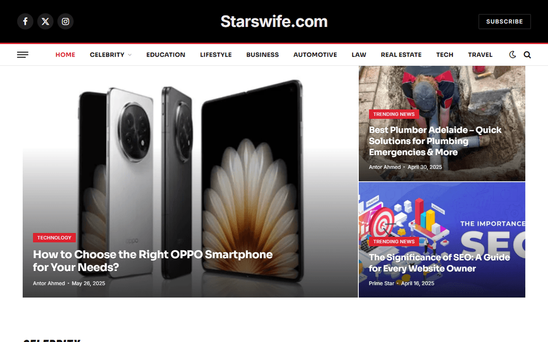 starswife.com publisher screenshot