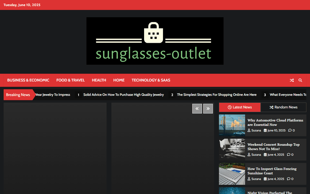 sunglasses-outlet.net publisher screenshot