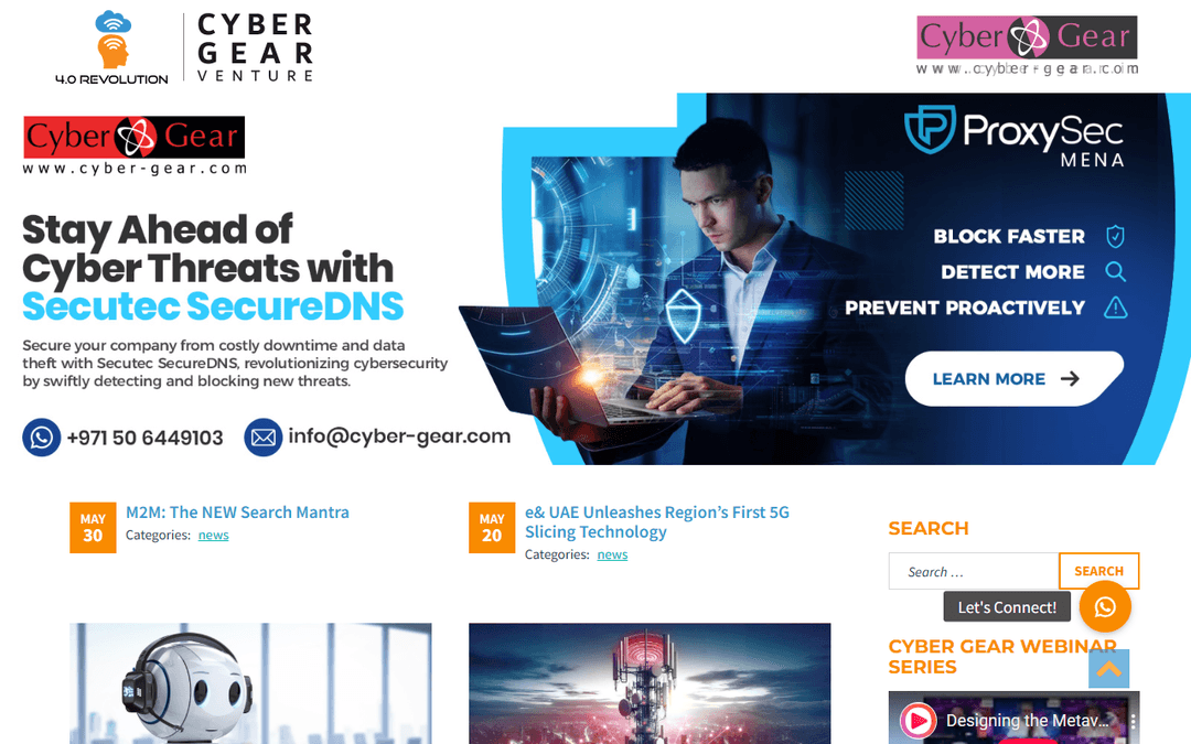 cybergear2.com publisher screenshot