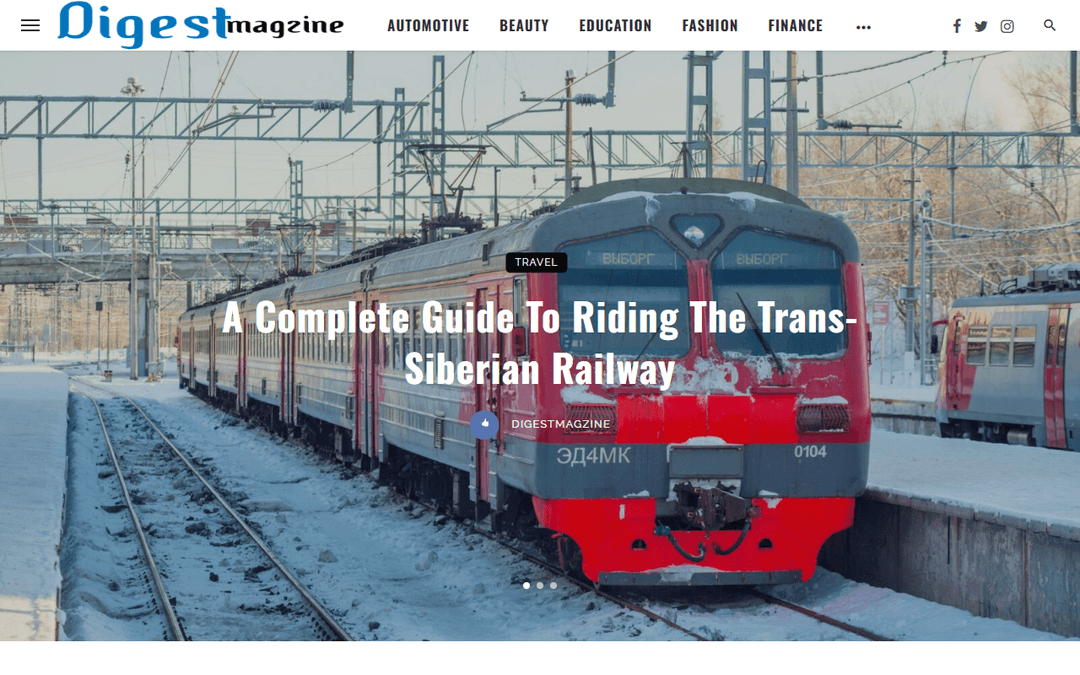 digestmagzine.com publisher screenshot