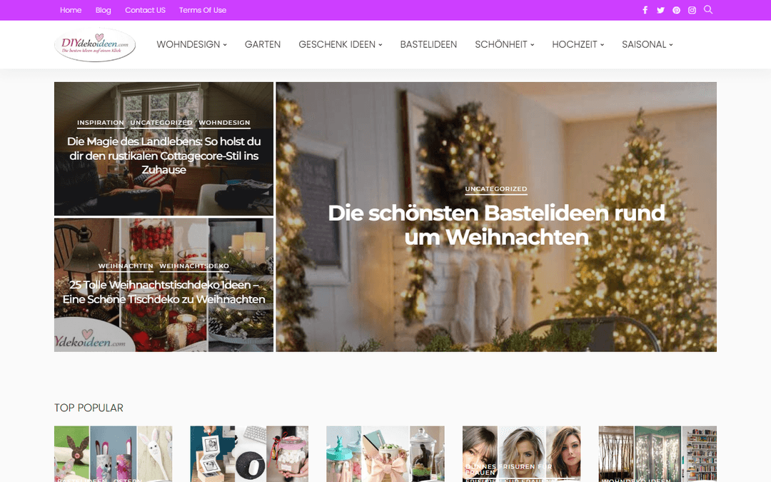 diydekoideen.com publisher screenshot