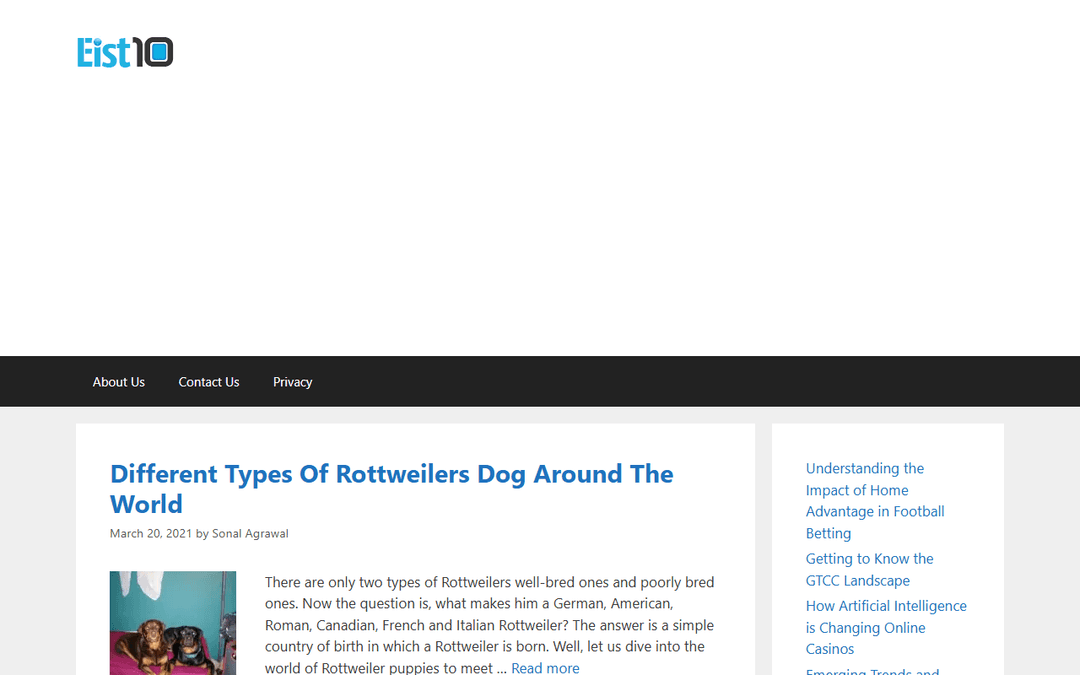 elist10.com publisher screenshot