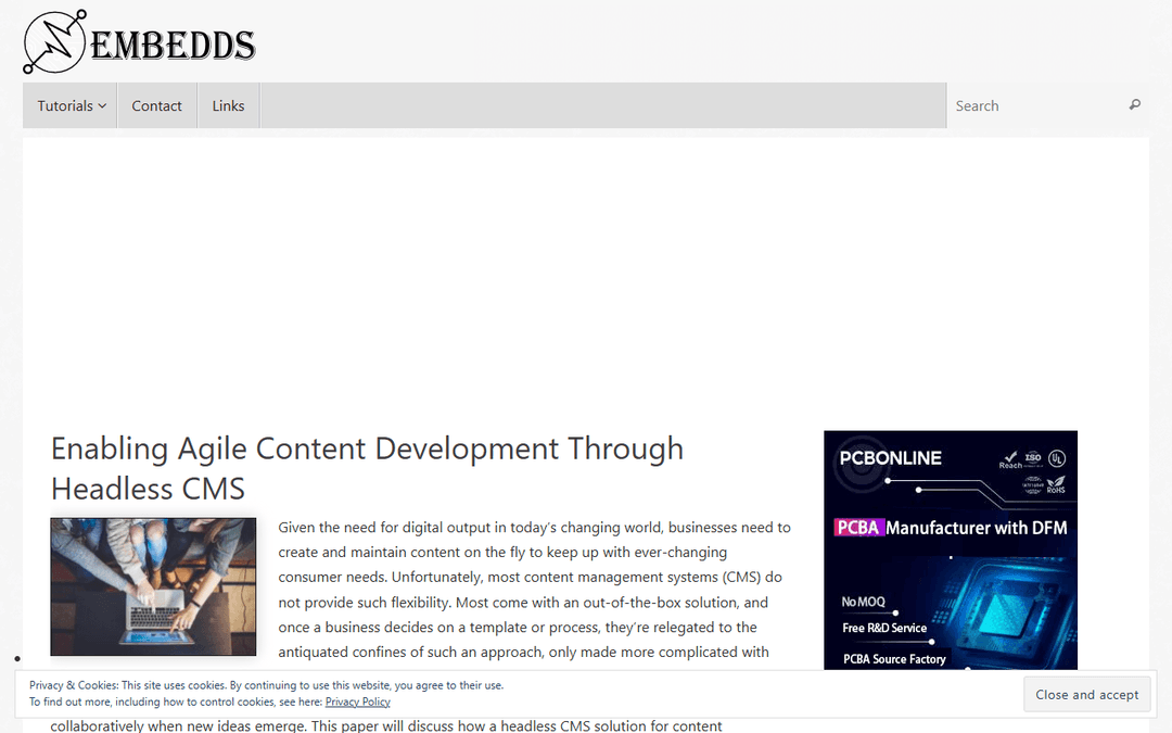 embedds.com publisher screenshot