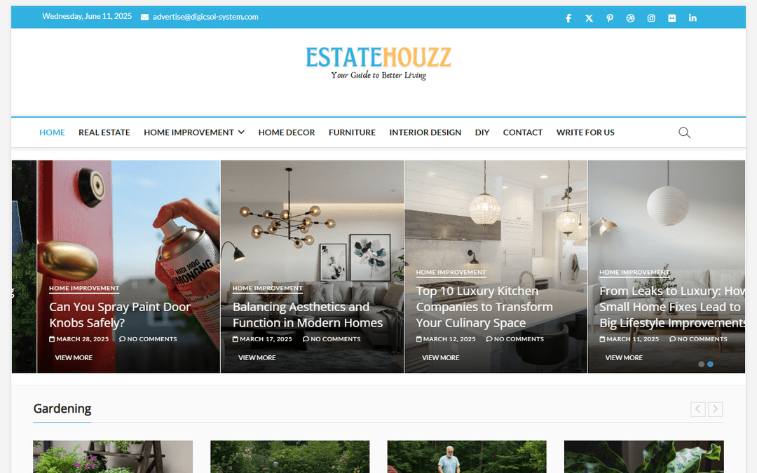 estatehouzz.com publisher screenshot