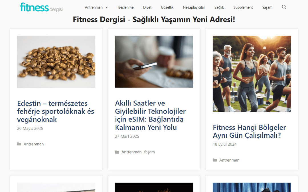 fitnessdergisi.com publisher screenshot