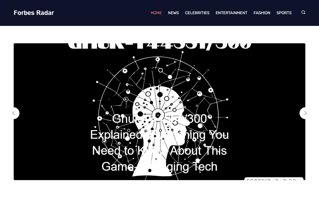 forbesradar.com publisher screenshot